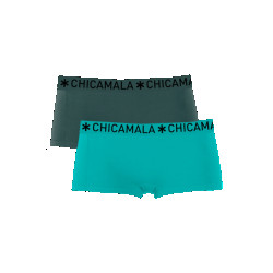 Muchachomalo Dames 2-pack boxershorts effen