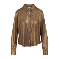 Coster Copenhagen Metallic blouse