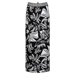 Zoso 242rosie printed long skirt with details
