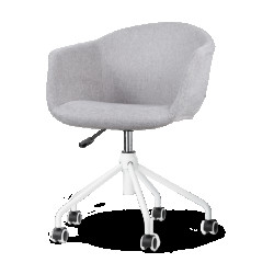 Nolon Nout-otis bureaustoel licht wit onderstel