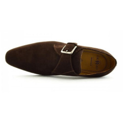 Giorgio 46997 donker suede gespschoen (367 terra)