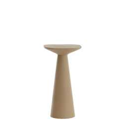 Light & Living bijzettafel 28x28x53 cm abala mat licht grijs