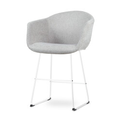 Nolon Nino-otis barkruk licht wit onderstel 65 cm