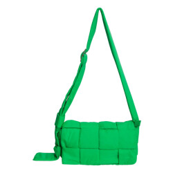 Smashed Lemon 56032 kleine crossbody tas groen met gewatteerde