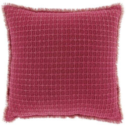 Unique Living kussen parel 45x45cm fuchsia