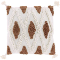 Unique Living alys kussen 45x45cm kokosnoot