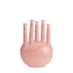 Light & Living vaas deco 34x14x48 cm bekapo keramiek