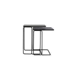 Light & Living bijzettafel laja 46x31x57cm - set van 2