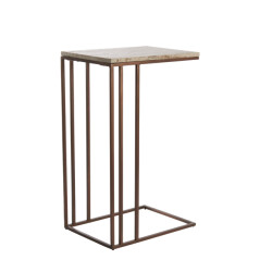 Light & Living bijzettafel roshan 41x31x66cm -