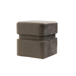 Light & Living poef piazza Ø40x42.5cm -