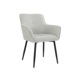 Light & Living eetkamerstoel emily 60.5x60x87cm -