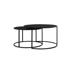 Light & Living salontafel duarte Ø75x44cm - set van 2