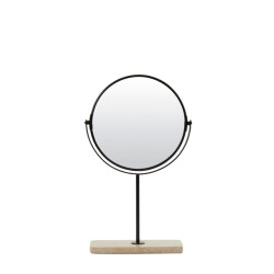 Light & Living spiegel riesco 24x9x40cm bruin