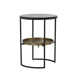 Light & Living bijzettafel rowdy Ø43x57cm -