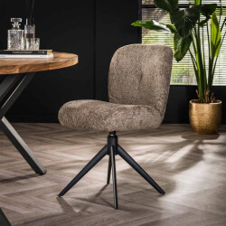 Hoyz stoel comfort draaibaar. 2 stuks boucle
