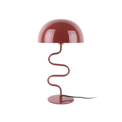 Leitmotiv tafellamp twist rode oker
