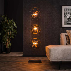 Hoyz vloerlamp 3l cosmos mesh artic