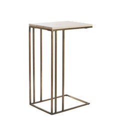 Light & Living bijzettafel roshan 41x31x66cm -