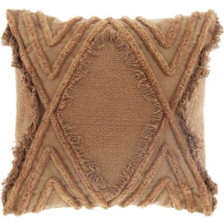 Unique Living kussen crato 45x45cm kokosnoot