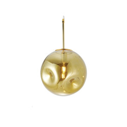 Leitmotiv hanglamp blown glass rond -