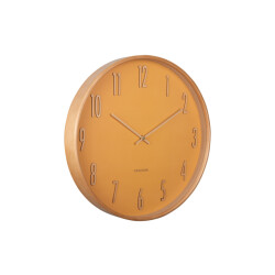 Karlsson wandklok gracil oker- Ø40cm