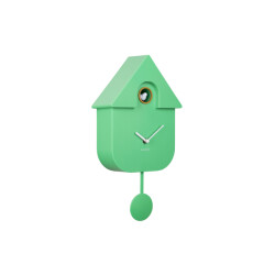 Karlsson wandklok modern cuckoo helder