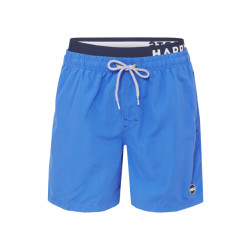 Happy Shorts Zwemshorts heren dubbele waistband effen blauw