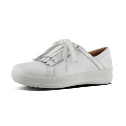 FitFlop F-sporty™ ii lace-up fringe sneakers leather