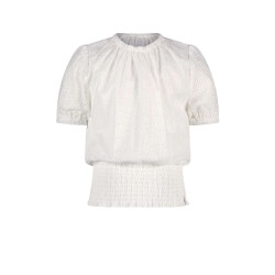 NoNo Meisjes blouse tomma pearled ivory