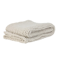 Light & Living plaid knitted 152x127x0.5cm -