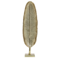 Light & Living ornament leaf 14x8x56cm -