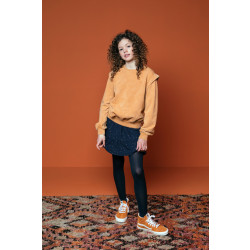 Looxs Revolution Sweater orange earth voor meisjes in de kleur