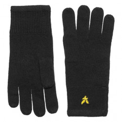 Lyle and Scott Racked ribbed gloves