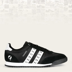 Q1905 Sneaker tornado zwart/wit
