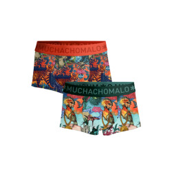 Muchachomalo Heren 2-pack trunks birdcat