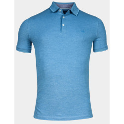 Baileys Polo korte mouw poloshirt 2-tone oxford pique 415287/66