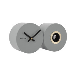 Karlsson wandklok duo cuckoo muis