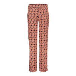 Geisha Meisjes broek aop licht terra/