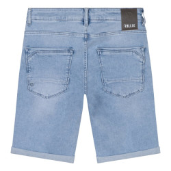 Rellix Jongens jeans short duux licht denim