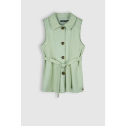 NoBell Meisjes gilet met riem tika -