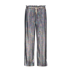 Like Flo Meisjes broek metallic plisse oil