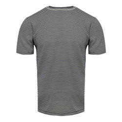Duetz1857 Katoen-zijde-linnen t-shirt donker