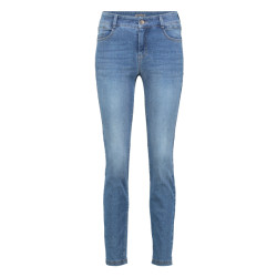 Gardeur Vicky slim fit 5-pocket jeans stone used