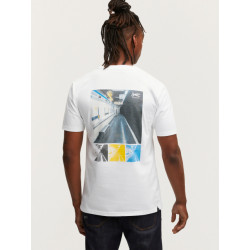 Denham Tube reg t-shirt met rugprint