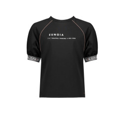 NoBell Meiden oversized t-shirt kally jet black