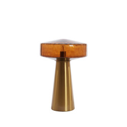 Light & Living tafellamp pleat Ø30x45cm -