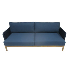 Eurofar Kolbe 3 seater sofa (000314) steel navy blue
