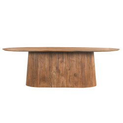 Livingfurn eetkamertafel salvator 300cm mangohout