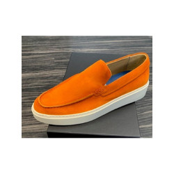 Giorgio 13781 suede loafer met witte zool. limited edition