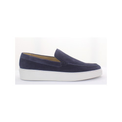 Giorgio 13781 donker suede loafer met witte zool